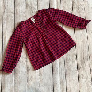 Toddler Top in Buffalo Plaid
